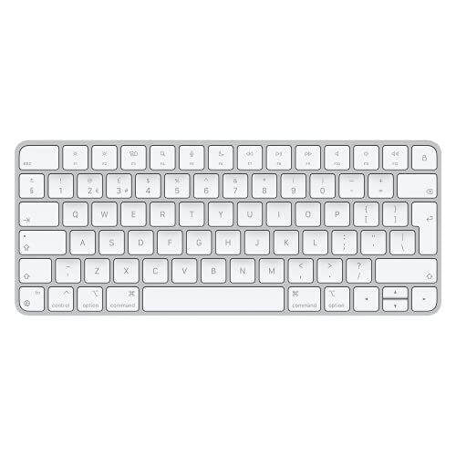 Apple Magic Keyboard: Bluetooth, rechargeable. Works with Mac, iPad or iPhone; British English, silver - British English