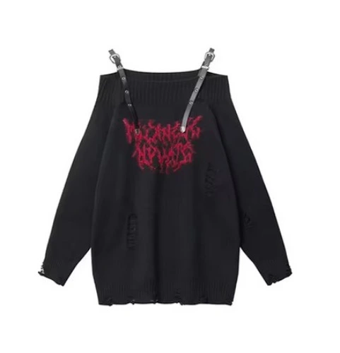 Dark sweater