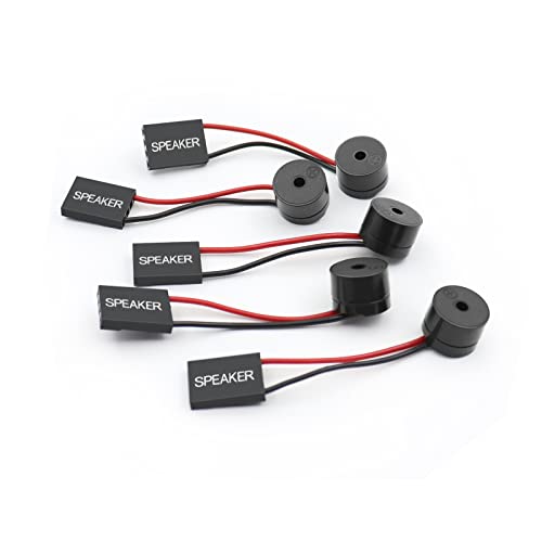 5 pcs Computer casemini Speakers,PC Internal BIOS Mini Plug Buzzer Computer Motherboard Buzzer Alarm