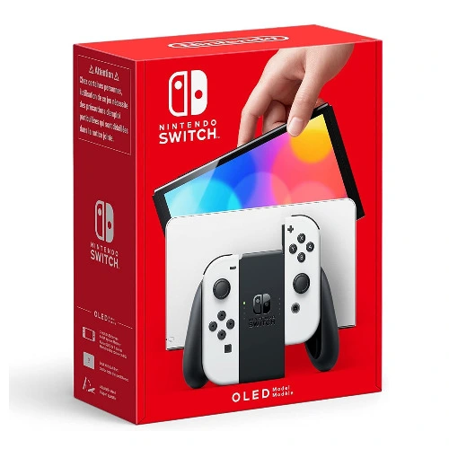 Nintendo Switch OLED w/ White Joy-Con - Standard Edition