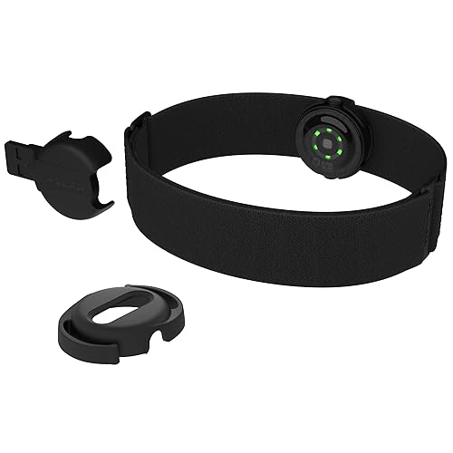 Polar OH1+ Optical Heart Rate Monitor – Waterproof HR Sensor with Swimming Goggle Strap & Armband, Bluetooth & ANT+ Connectivity for Running, Cycling, and Swimming