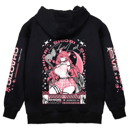 Shiori Chaotic Love Hoodie | XL