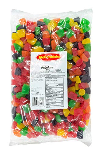 McCormicks - Jujubes - Gummies - Bulk Candy, 2.5 Kilogram - Jujubes
