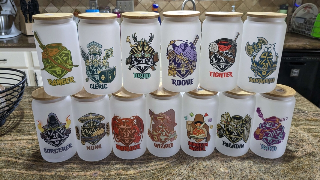 bard DND Class Cups 16oz