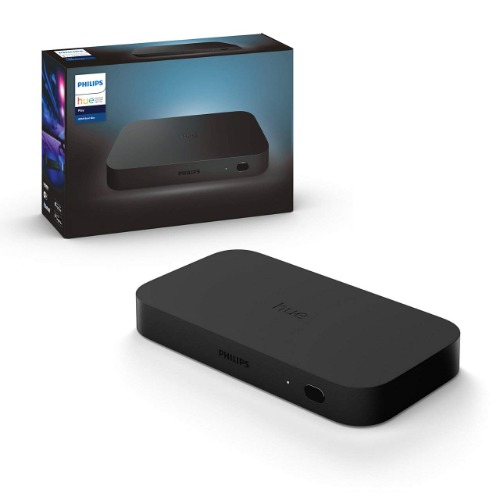 Philips Hue Play HDMI Sync Box - Synchroniseer je Hue Lampen met je Media - Tot 10 Lampen - Snelle en Naadloze Lichtbeleving