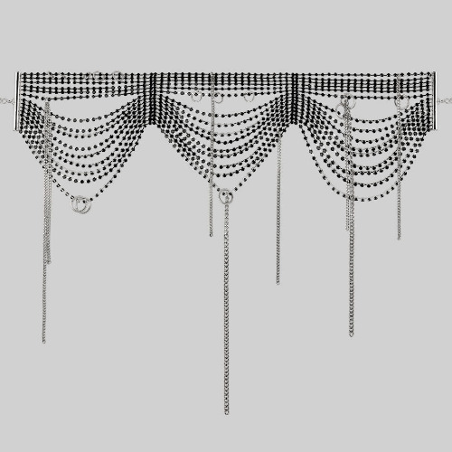 ALLURE. Dazzle Chain Drop Choker - Silver | Silver