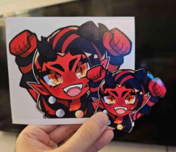 Baldur's Gate 3 Die-cut Decal Stickers (Karlach)