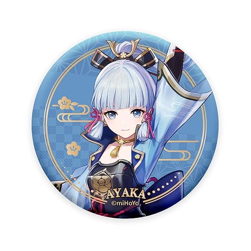 Genshin Impact Inazuma City Themed Series Character Badge - Kamisato Ayaka
