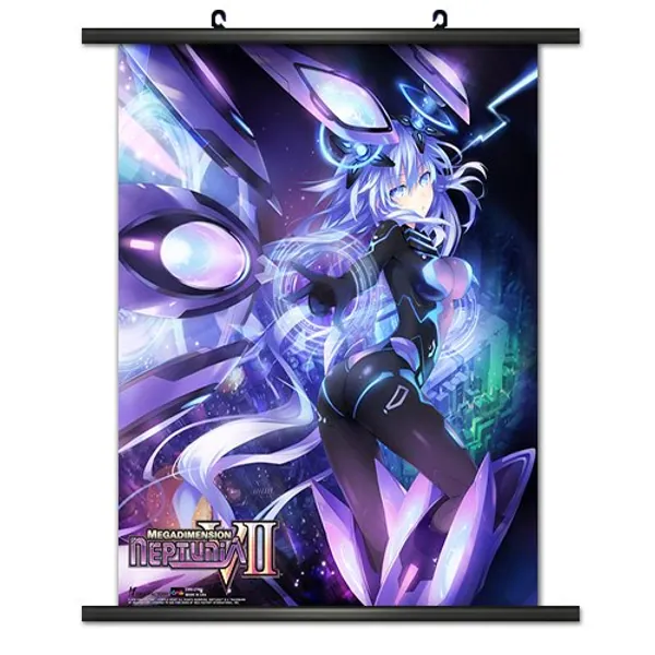 CWS-Media Group Officially Licensed Hyperdimension Neptunia Wall Scroll Poster 32 x 38 Inches - 