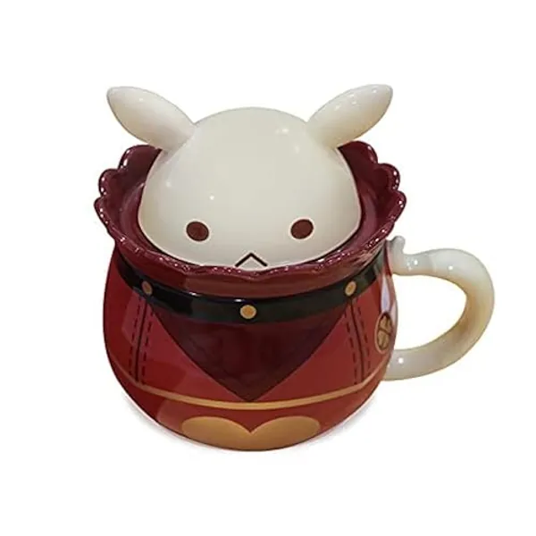 Eonthry Genshin Merch impact Klee Mug Cup Bouncing Bomb Mug Licensed Official miHoYo Merch Coffee Mug Gift Cosplay Collectable Gifts Birthday Christmas gift