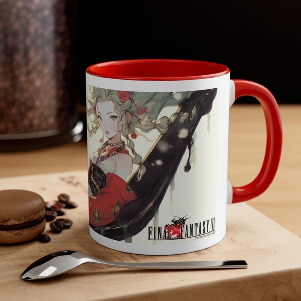 Final Fantasy VI Terra Branford Accent Coffee Mug, 11oz