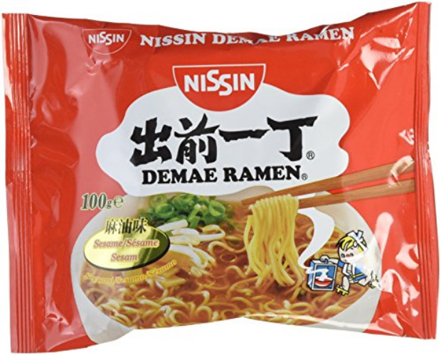 Nissin Instant Nudeln Demae Sesam 100g, 30er Pack (30 x 100 g)