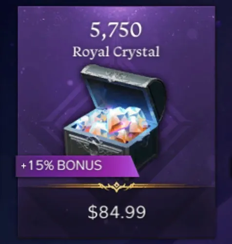 5750 Royal Crystals