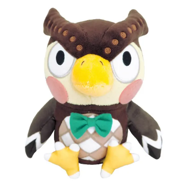 Little Buddy 1839 Animal Crossing New Horizons Blathers 7" Plush, Multicolor