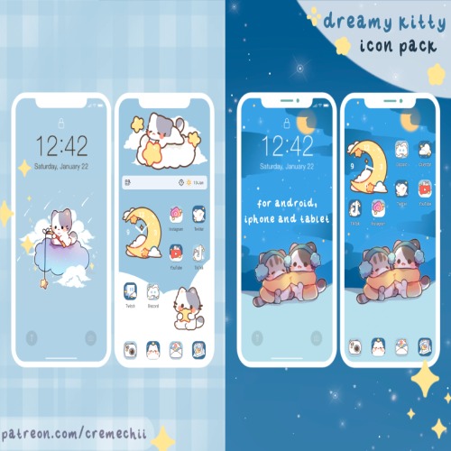 Dreamy Kitty Icons