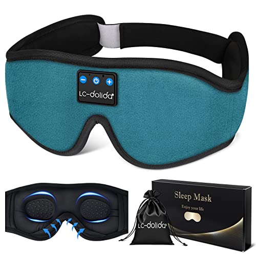 Throne NoodleWolfVT Sleep Mask with Bluetooth Headphones,LCdolida