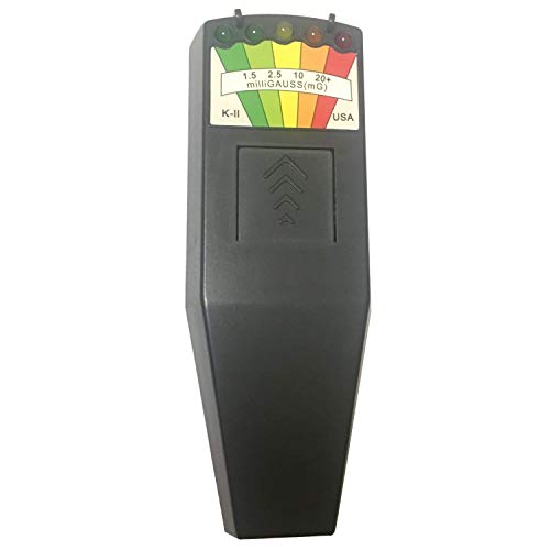 KII EMF Meter Deluxe Black - Paranormal Research Meter - Black