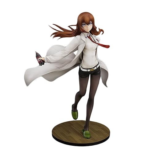 Steins Gate Anime Character Model Statue Makise Kurisu Figure Nendoroidt Desktop Decoration Gift Highly Detailed Classic Anime Model 7.08inch