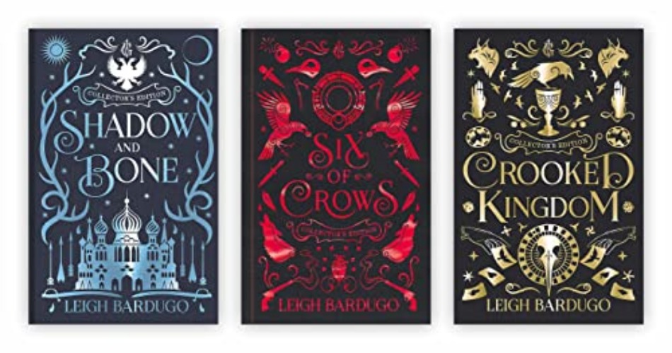 Leigh Bardugo 3 Books Set : Shadow And Bone, Six Of Crows & Crooked Kingdom