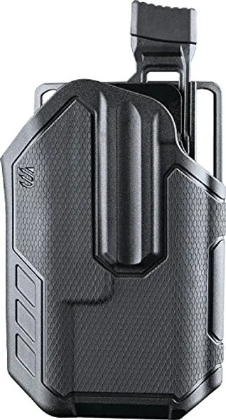 BLACKHAWK 419002BBR Omnivore MultiFit Stream Light TLR 1/2 Light Bearing Holster, Right, Black, One Size
