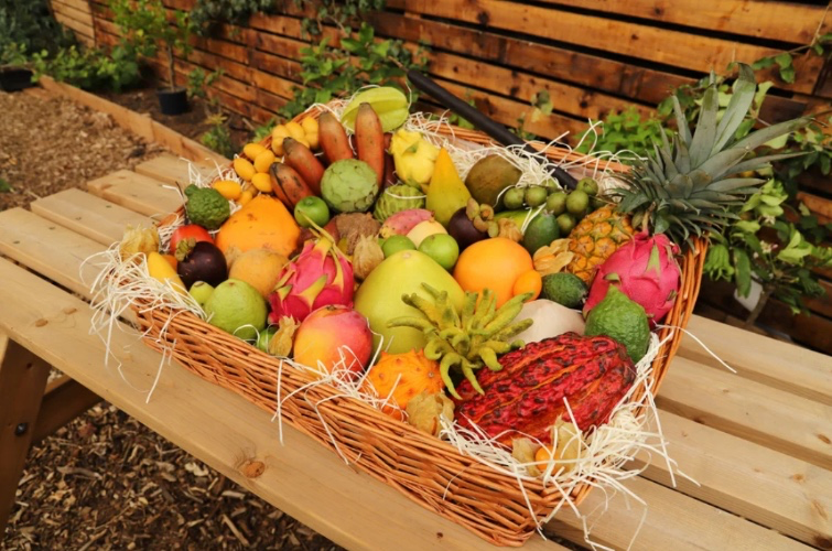 Exotic fruit basket – deluxe