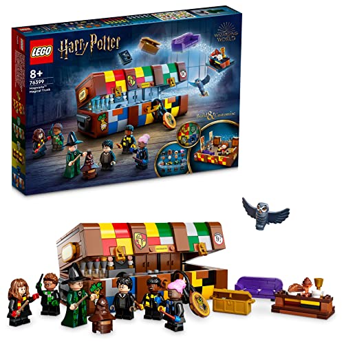 LEGO Harry Potter Hogwarts Magical Trunk 76399 Building Kit; Cool, Collectible Toy Featuring Popular Character Minifigures from the Harry Potter Movies; Great Gift for Kids Aged 8+ (603 Pieces) - single