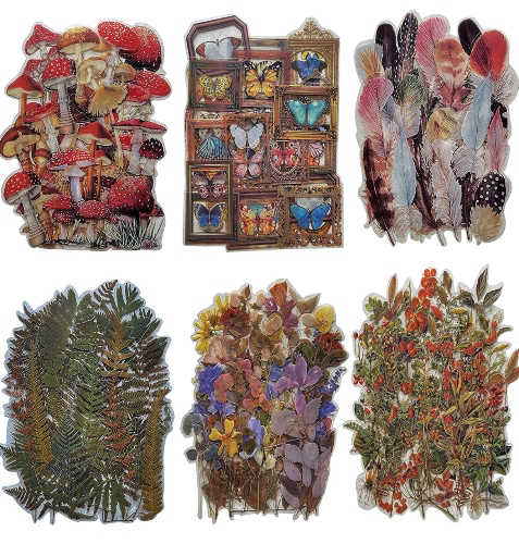 240PCS Scrapbook Stickers Set