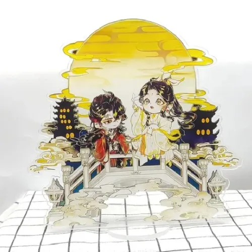 🏆 - 𝗙𝗶𝗴𝘂𝗿𝗲𝘀 - Heavens Oficial's Blessings - Estande de Acrílico