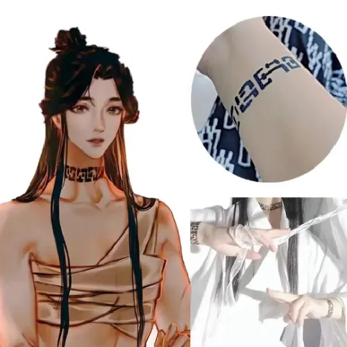 👘 - 𝐂𝐨𝐬𝐩𝐥𝐚𝐲 - Xie Lian Tatto para Cosplay