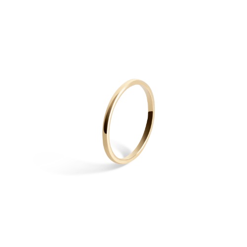 Classic Solid Gold Band | 14k / Yellow / 9