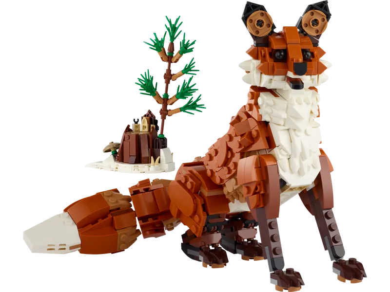Forest Animals: Red Fox 31154 | Creator 3-in-1 | Buy online at the Official LEGO® Shop CA 
