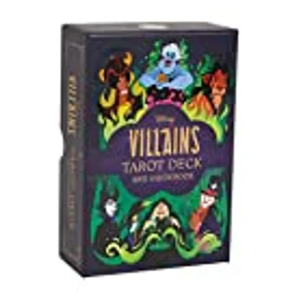Disney Villains Tarot Deck and Guidebook | Movie Tarot Deck | Pop Culture Tarot