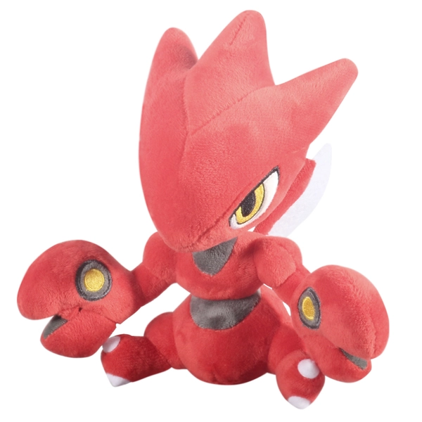 Sitting Scizor Pokemon Sword and Shield Plush Toy Cute Pokemon Stuffed Animals