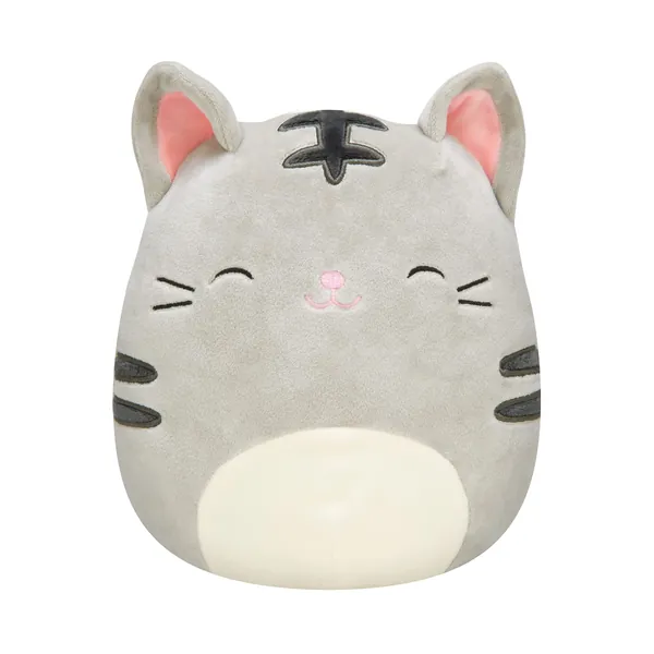 Squishmallows 7.5" Tally the Grey Cat - Add Tally to your Squad, Ultrasoft Stuffed Animal Plush Toy, Official Kellytoy Plush, Multicolor (SQCR00674)