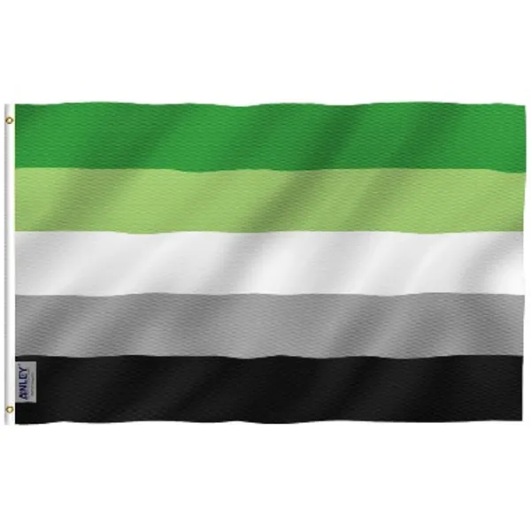 Aromantic Pride Flag