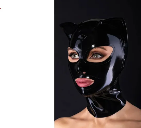 Cat Ear Latex Hood