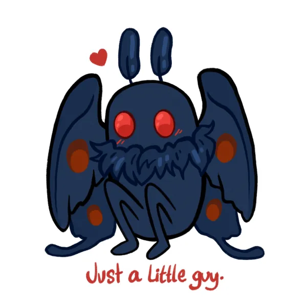 Mothman Sticker