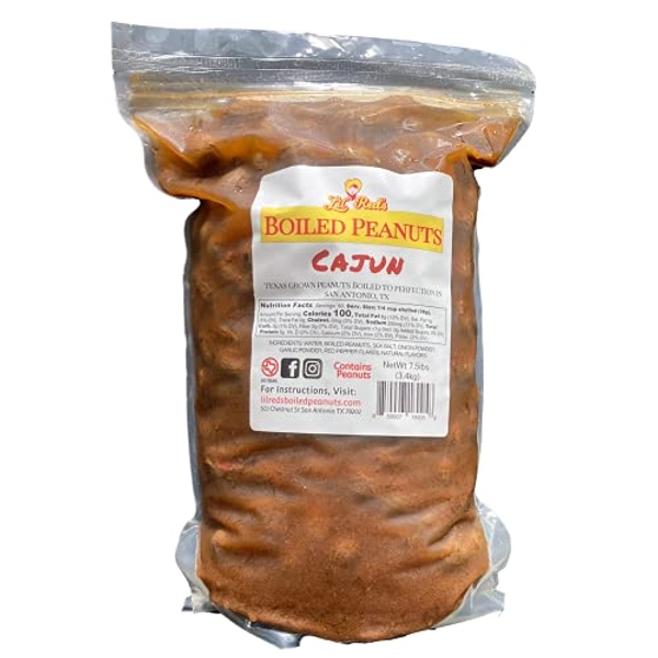 Lil' Red's Cajun Boiled Peanuts Ready to Eat, 7.5lbs