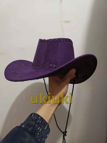 One Piece Nico Robin Cosplay Hat Purple