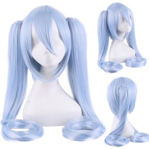 Hatsune Cosplay Wig - Light Blue
