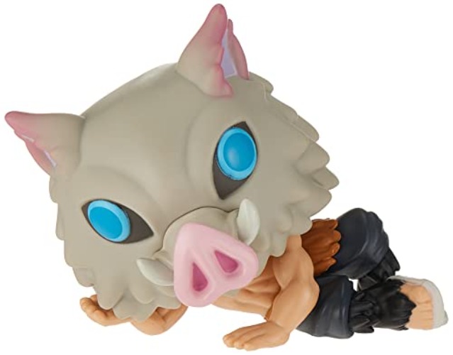 Funko POP! Animation #1090 Demon Slayer Inosuke Hashibira Lounging in Mask Vinyl Figure - Special Edition Exclusive