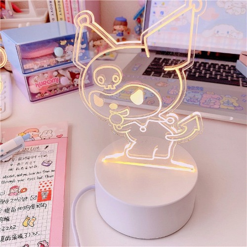 Kawaii LED Desk Lights - Kuromi