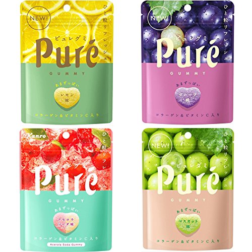 Ninjapo Japanese Pure Gu-mmy Candies:Fruit-Flavored Assortment 4