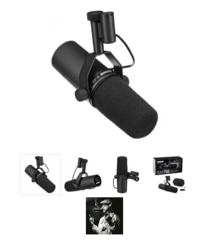 Shure SM7B Vocal Microphone