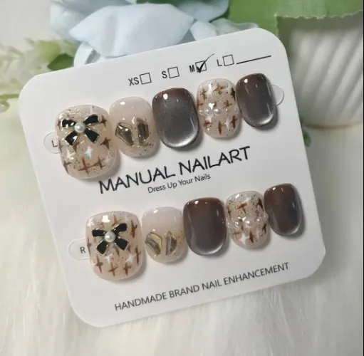 [PRESS ON] Coffee Ribbon Theme