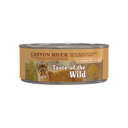 Taste of the Wild Grain-Free Canned Cat Food | Canyon River / 3 oz Case of 24