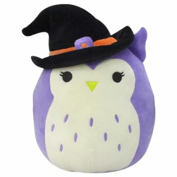 Squishmallows Official Kellytoy 5 Inch Soft Plush Squishy Toy Animals (Holly Owl as Witch)