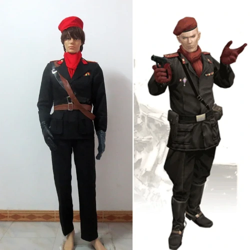 Metal Gear Revolver Ocelot Shalashaska Adamska Adam Cosplay Costume