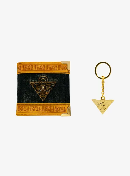 Yu-Gi-Oh! Wallet and 3D Keychain Bundle