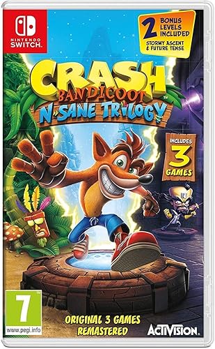Crash Bandicoot N. Sane Trilogy (Nintendo Switch) - Nintendo Switch - Crash Bandicoot N. Sane Trilogy
